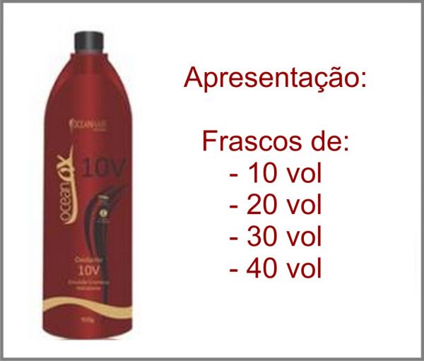 OX001 - Água Oxigenada 900 mL - vários volumes